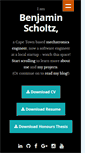 Mobile Screenshot of benjaminscholtz.com